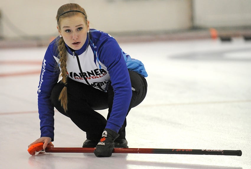 <who>Photo Credit: Lorne White/KelownaNow.com </who>Corryn Brown and her Thompson Rivers University rink will be out to improve on their silver of 2015.