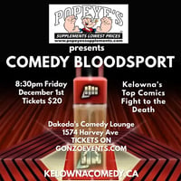 Comedy Bloodsport presented by Popeye's Supplements