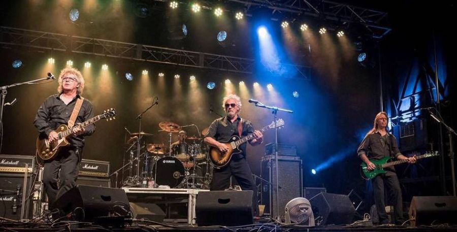 <who>Photo Credit: Facebook April Wine </who>Iconic Canadian rockers April Wine, who have been together since the 1970s, will be the headliners Thursday evening on the main stage at Okanagan Lake Park.
