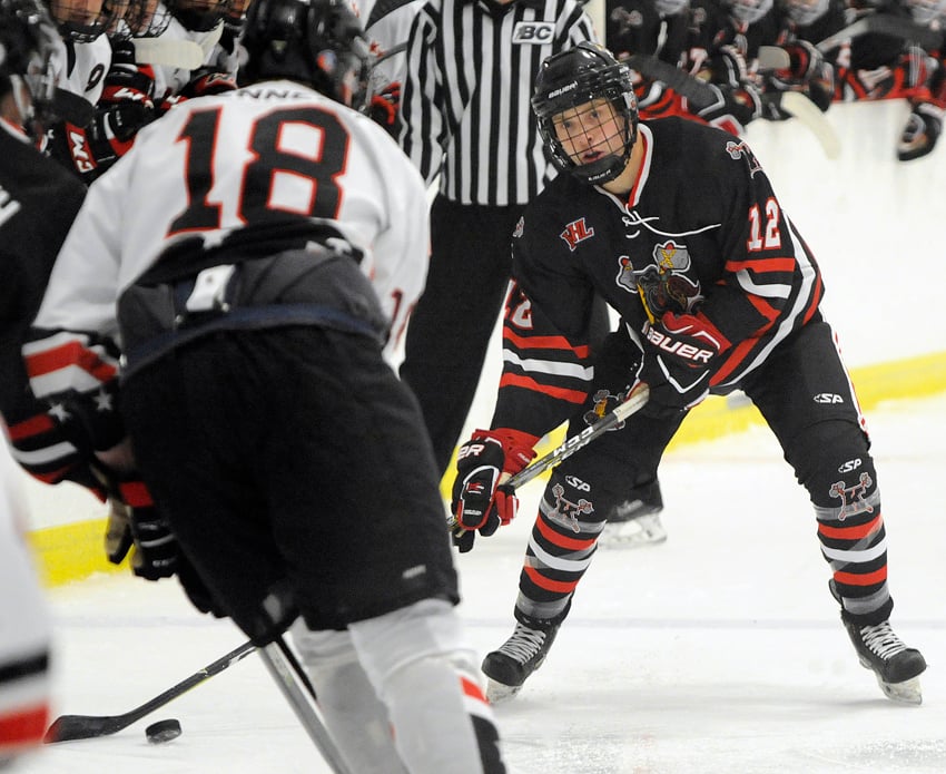 Myles Mattila scored once and assisted on a goal to lead the Chiefs' offence.