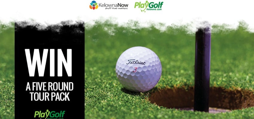 Closed – Contest Alert! Win a Five Round Tour Pack at Play Golf Kelowna!