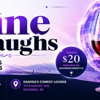 Wine &amp; Laughs at Dakoda's Comedy Lounge 
