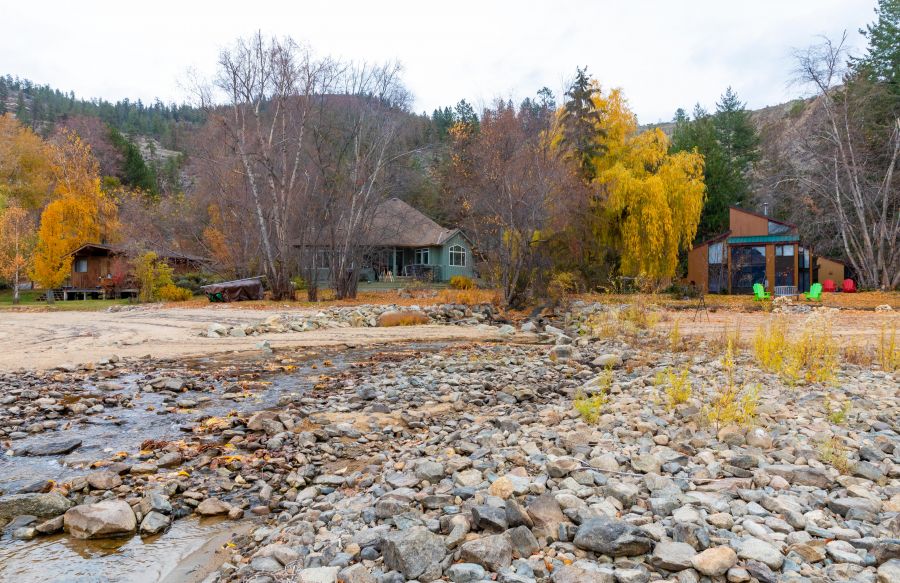 <who>Photo Credit: NowMedia/Gord Goble</who> The view upstream from the mouth