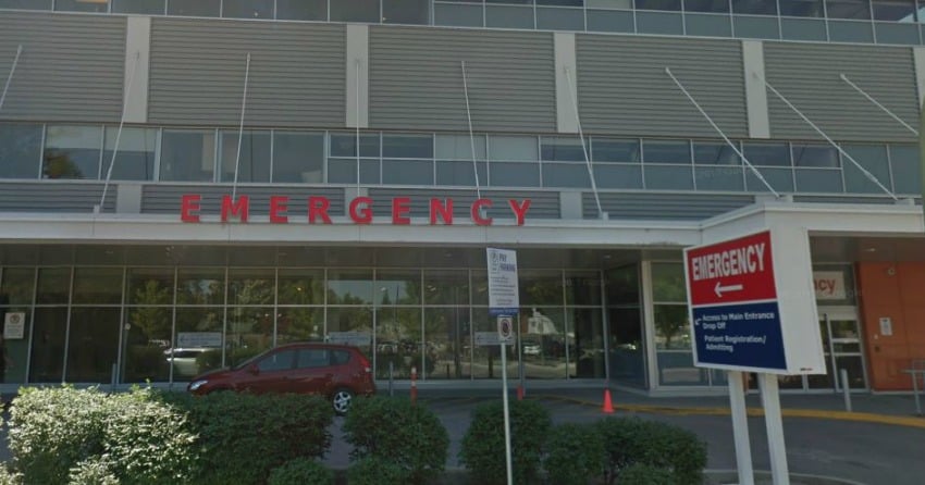<who> Photo Credit: Google Maps </who> Kelowna General Hospital's ER department.