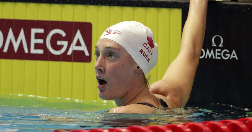Kelowna’s Taylor Ruck a silver medalist at FINA World Aquatic Championships