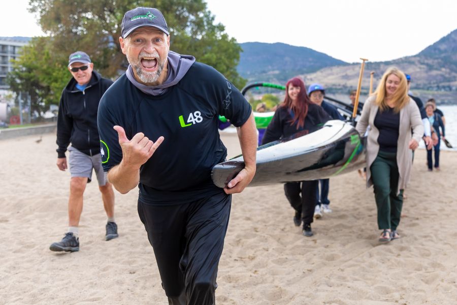 PHOTOS: Wild outriggers make big splash on Okanagan Lake