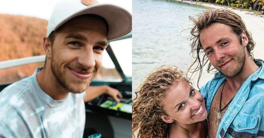 Ryker Gamble (left), Megan Scraper and Alexey Lyakh (right) all died in Shannon Falls on Monday.