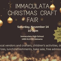 Immaculata Christmas Craft Fair