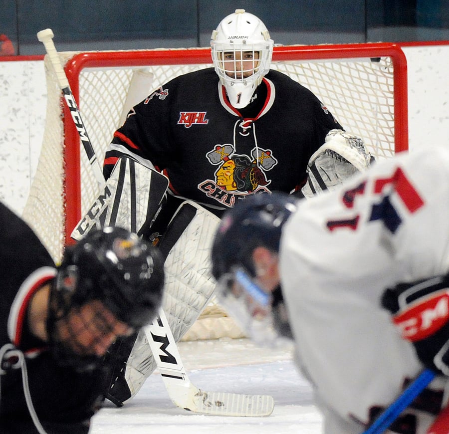 Michael Toole stopped 25 shots on the way to his first shutout of the season.