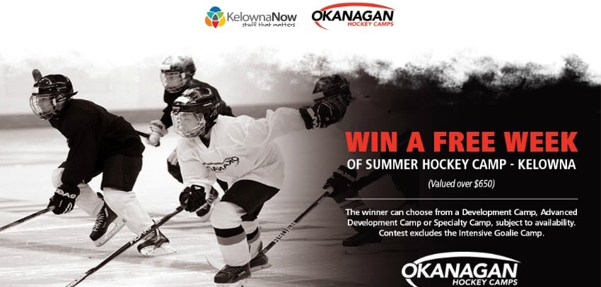 Closed – Contest Alert! Win a free week at Hockey Camp!