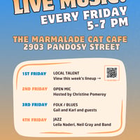 Live Music Every Friday (No Cover)