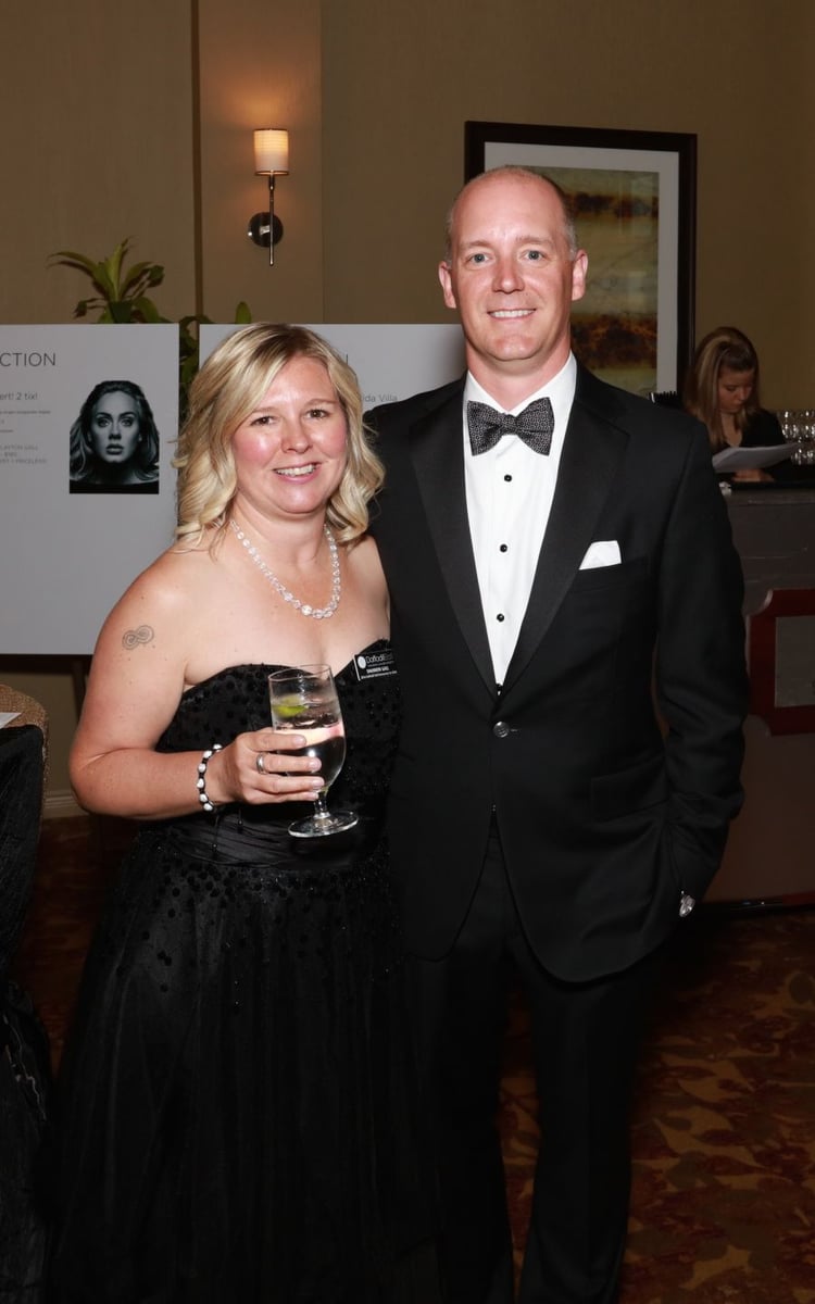 Co Chair Shannon Gall and her husband