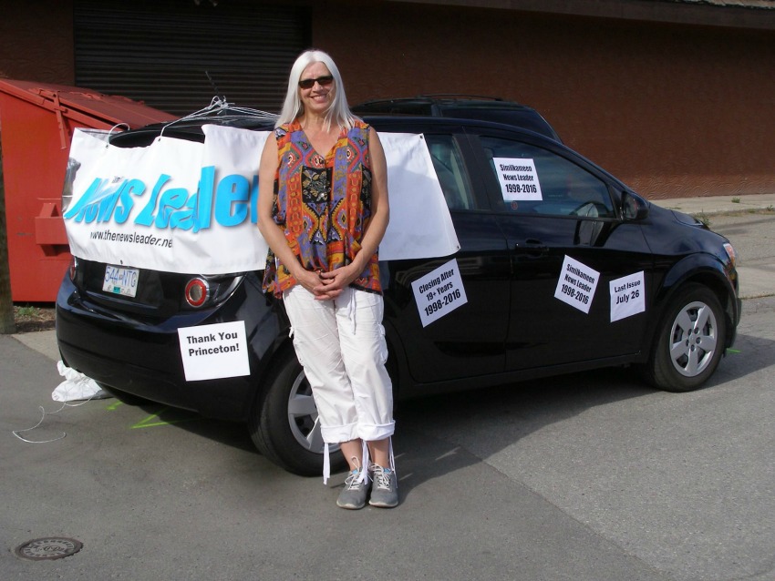 <who> Photo Credit: George Elliott </who> Brenda says goodbye to readers after nearly 20 years.