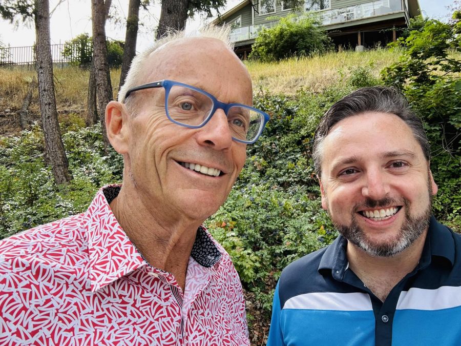 <who>Photo Credit: Gavin Dew</who>Stockwell Day is a Kelowna residents and his local MLA, Gavin Dew, is one politician who frequently has time for independent media outlets like NowMedia.