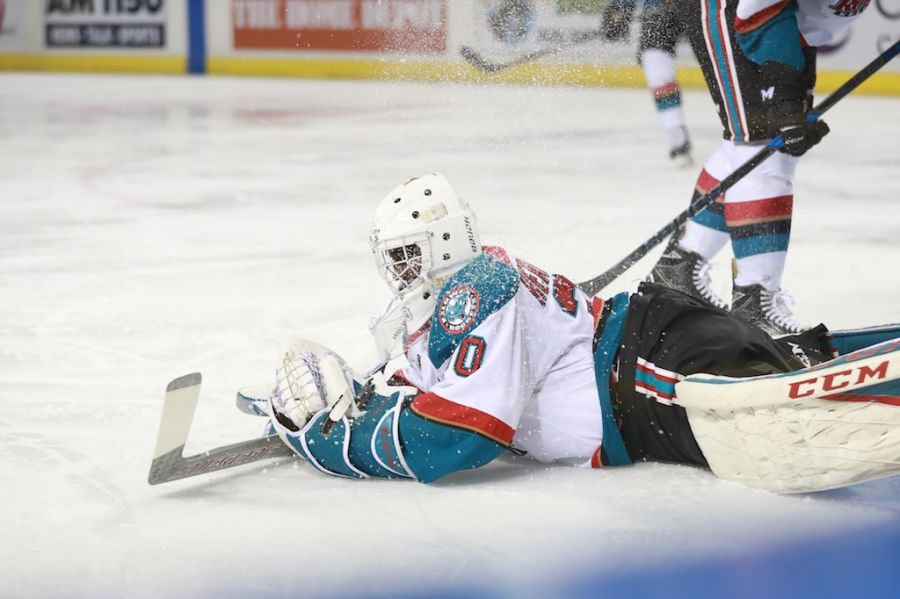 File photo - KelownaNow - Michael Herringer faced 33 shots in the loss