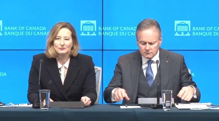 <who> Photo Credit: YouTube </who> Release of the Monetary Policy Report.