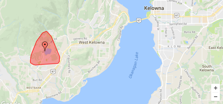 </who> Power is still out for the highlighted area in the Shannon Lake neighbourhood. 
