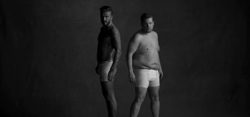 David Beckham Stars in Hilarious Parody of His Own Underwear Ads