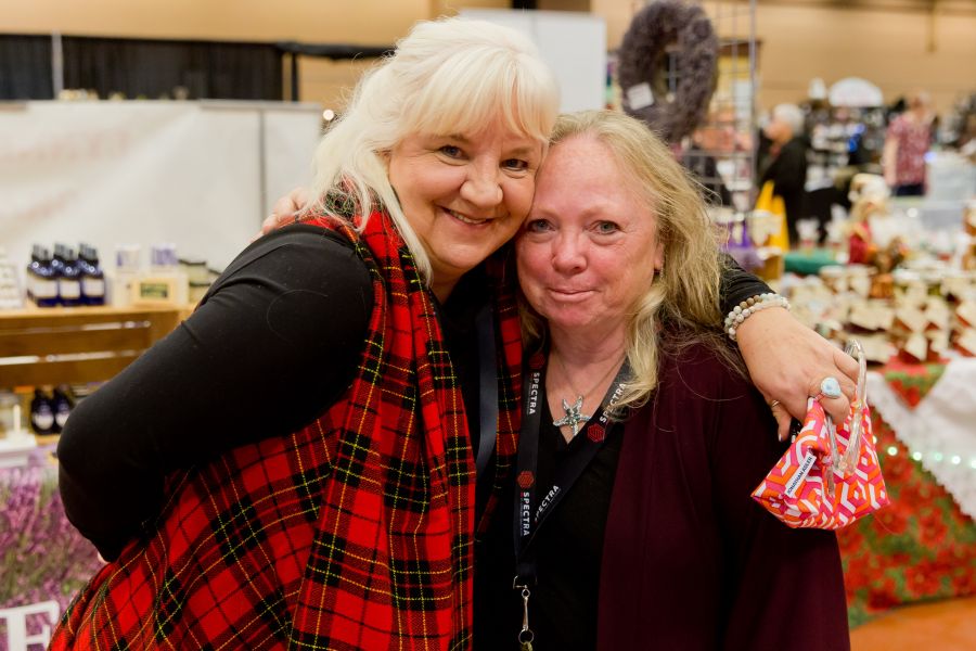Dawn Larden and Frances Callaghan