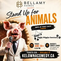Bellamy Homes presents Stand Up for Animals for Star's Piggly Wiggly's Sanctuary