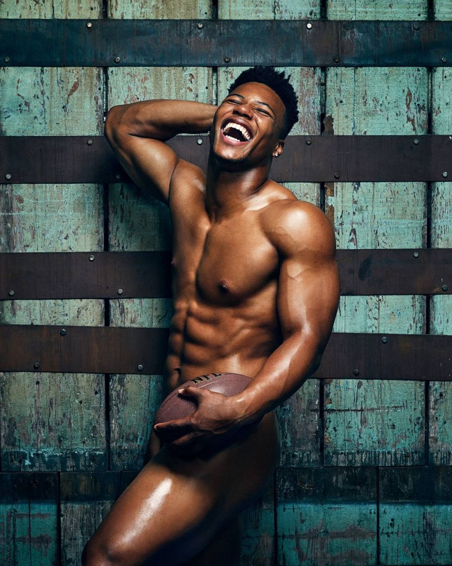 <who>Photo Credit: ESPN's Body Issue</who>Saquon Barkley