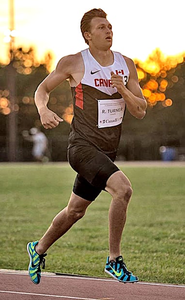 <who>Brian Rouble/Shuttered Moments </who>Turner led from start to finish in the 1,500 event to clinch the <br>gold medal in San Salvador.