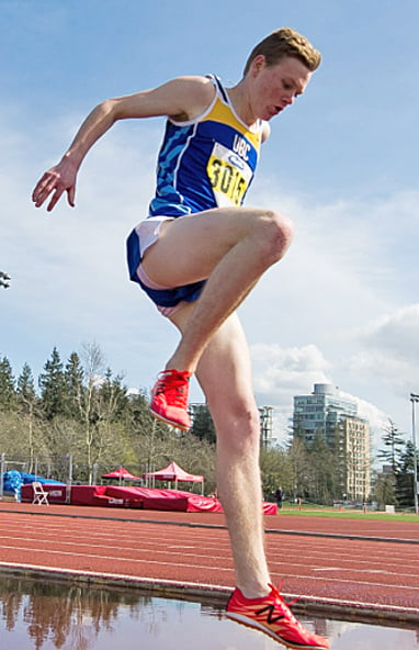 <who>Photo Credit: Rich Lam/UBC Thunderbirds</who>Gay has an opportunity to defend his NAIA steeplechase title.