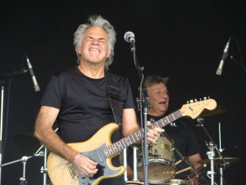 Lead guitarist Bill Henderson in  Merritt.