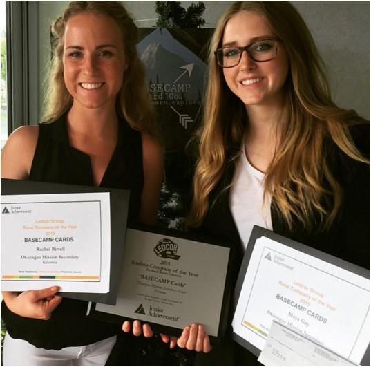 Birrell and Gay won top prize in Kelowna.