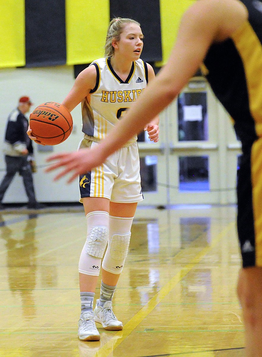 Tournament all-star, Lily Pink, led the Huskies in points and rebounds.