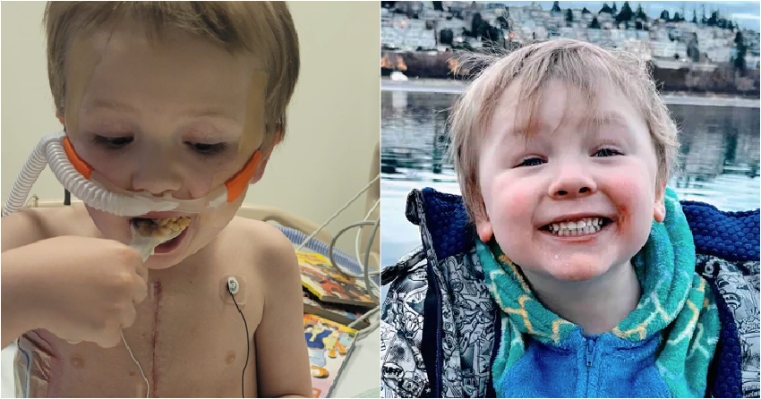 ‘It truly takes a village’: BC boy, 4, recovering from open heart surgery