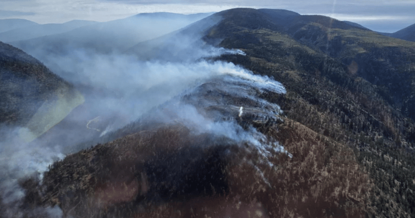 Wildfire burning near Lytton grows to 245 hectares