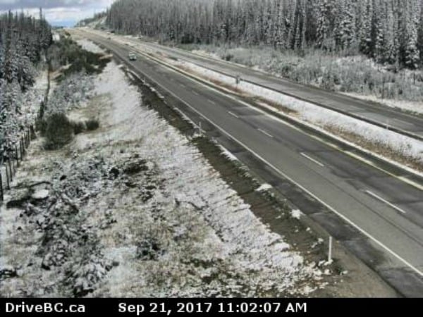 <who> Photo Credit: Drive BC </who> Pennask Summit, HWY 97C.