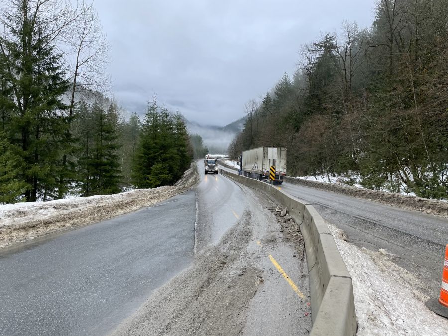 <who>Photo Credit: Government of BC</who>The Othello area, one of the hardest hit along the Coquihalla, looks a lot different than it did 3 months ago.