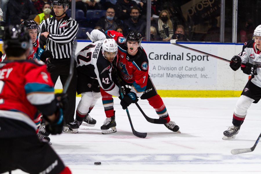 <who>Photo Credit: Steve Dunsmoor/Kelowna Rockets</who>Justin Sourdif is no longer a member of the Vancouver Giants.