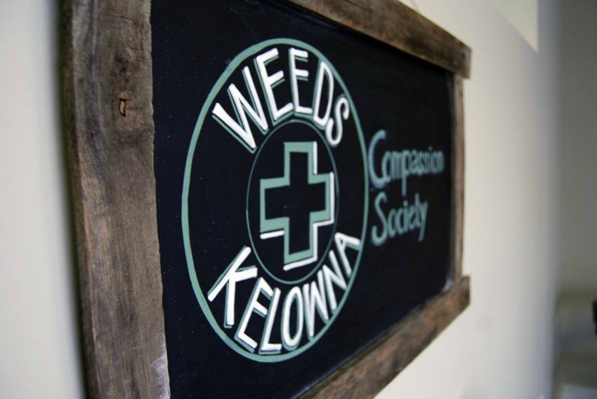 <who> Photo Credit: Kelowna Compassion Club </who> Weeds Kelowna is the longest running dispensary in the city.