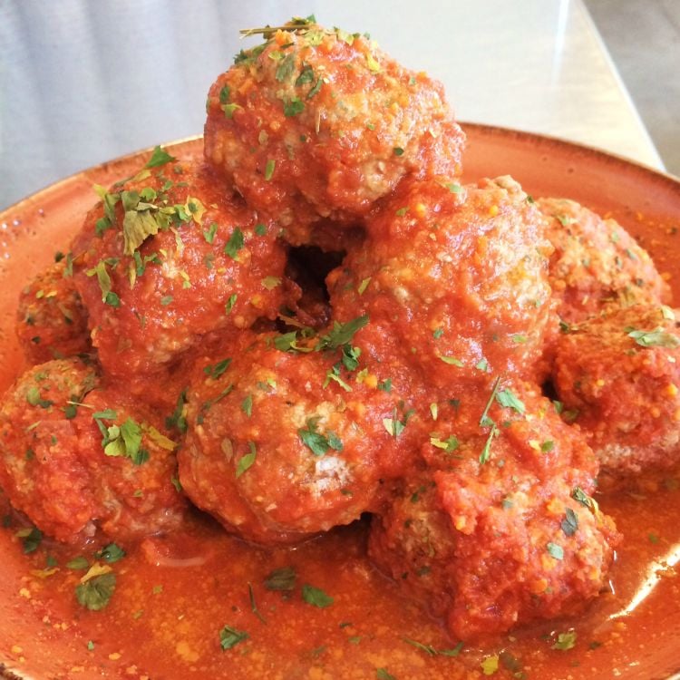 The famous meatballs. (Photo Credit: contributed.)