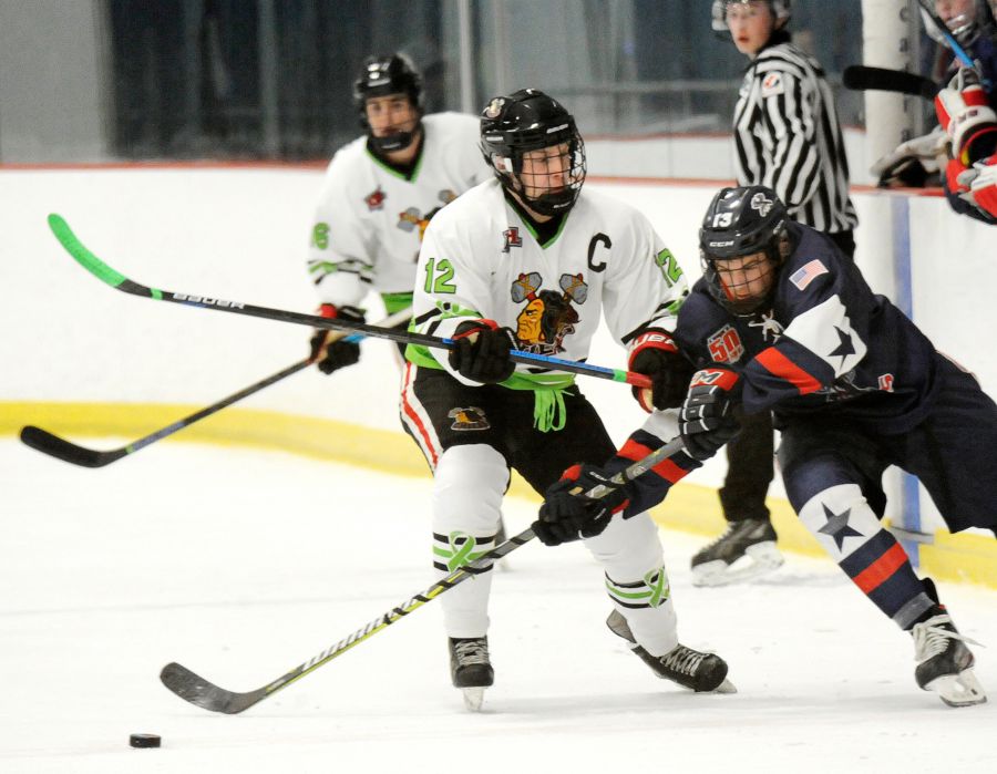 Chiefs' captain Myles Mattila scored his third goal of the season and added a helper against the Braves.