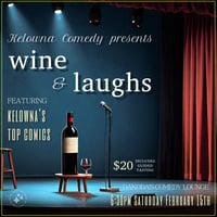 Wine & Laughs at Dakoda's Comedy Lounge