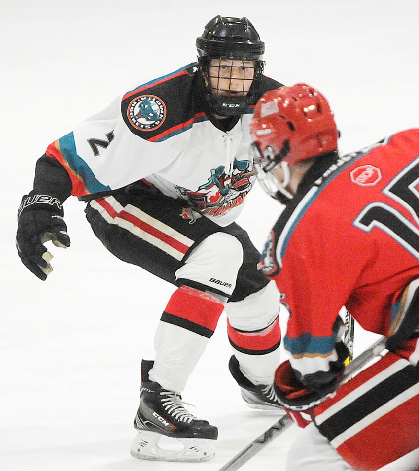 <who>Photo Credit: Lorne White/KelownaNow </who>Kelowna's Connor Horning is committed to the Okanagan Rockets if he doesn't stick with the Swift Current Broncos this season.