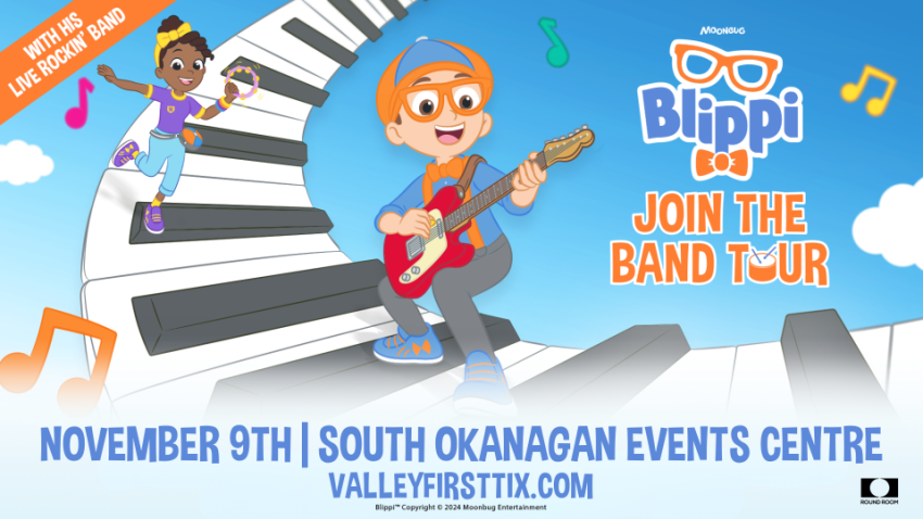 CONTEST CLOSED: Win tickets to the Blippi: Join the Band Tour at the SOEC!
