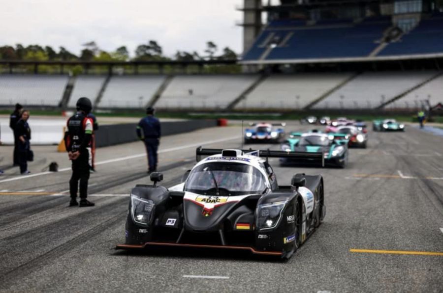 Local racing star makes debut on German circuit