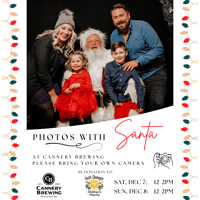 Photos with Santa at Cannery Brewing