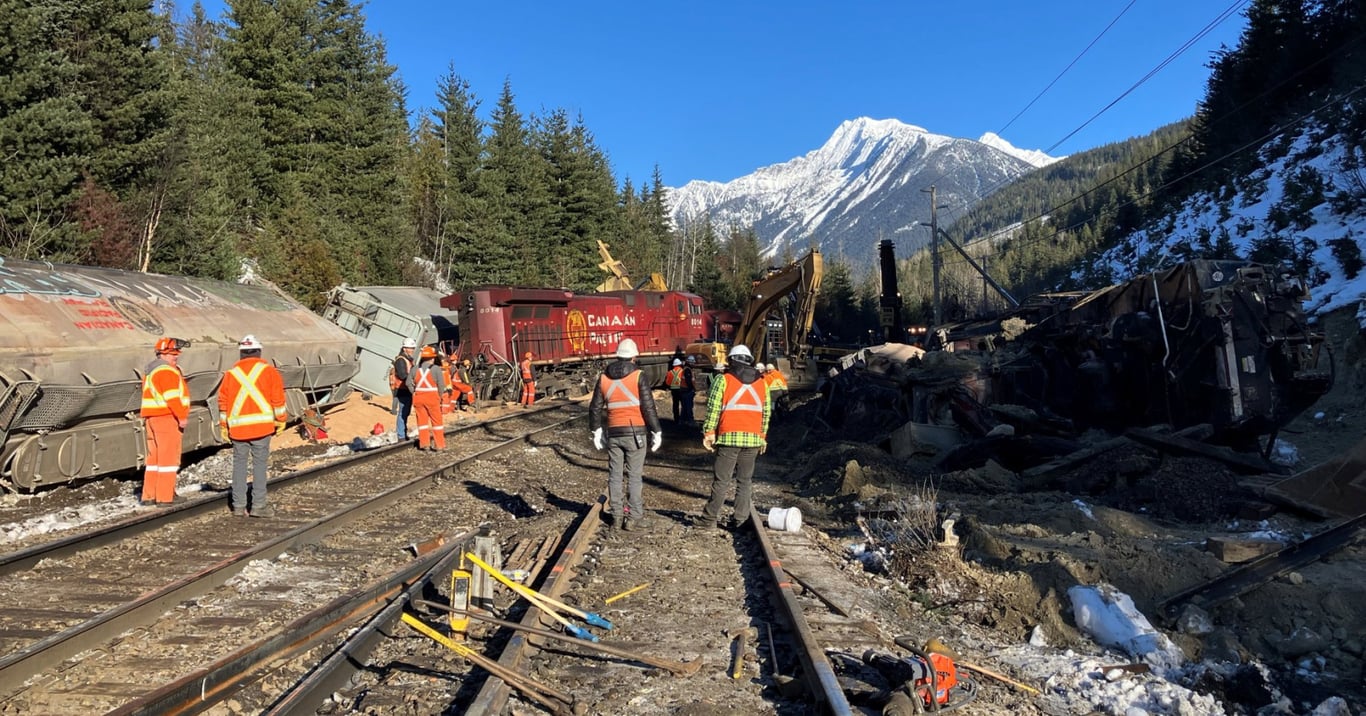 Distracted rail crew missed warning before fiery BC train crash, TSB ...