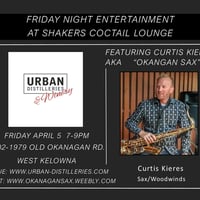 Okanagan Sax Live at Shaker's Cocktail Lounge