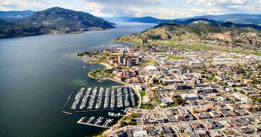 <who>Photo Credit: KelownaNow</who>One of our many photos from above Kelowna.