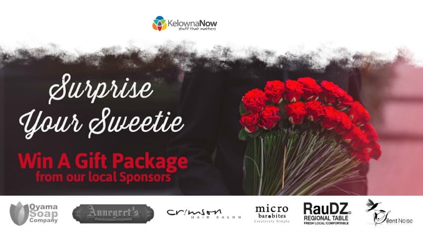 Closed – Contest Alert! Surprise Your Sweetie this Valentine’s Day!