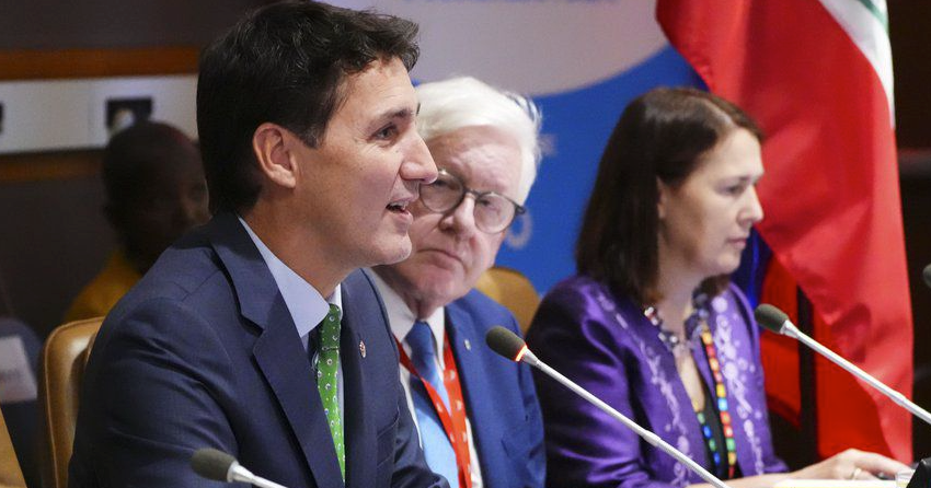 Nuclear threats show Vladimir Putin is 'failing and flailing,' Trudeau says