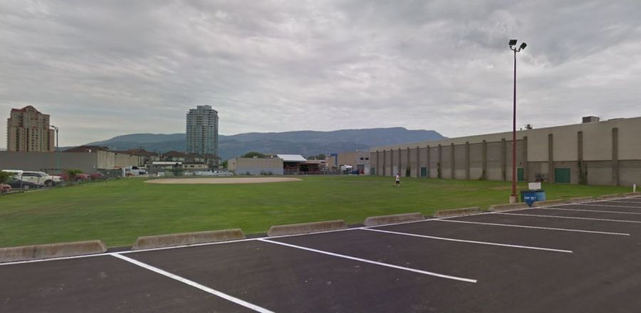 <who>Photo Credit: Google Maps</who>The other spot is located directly beside the Kelowna Curling Club.