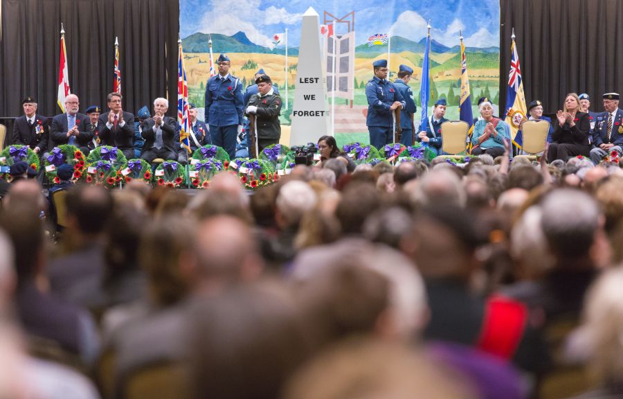 Scene from 2018 ceremony